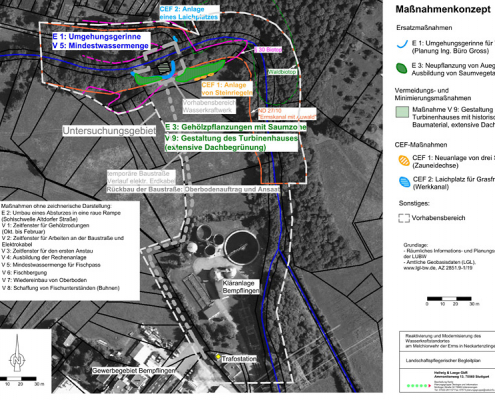 LBP Wasserkraftwerk Melchiorwehr Neckartenzlingen