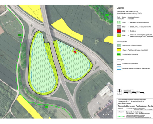 Neckartenzlingen, Solarpark B312